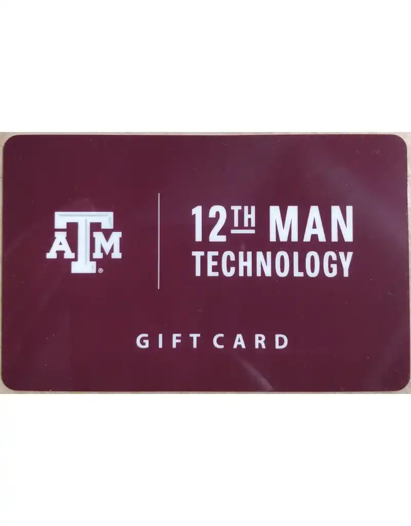 Exclusive 12th Man Technology Gift Card